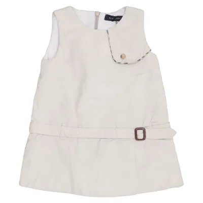 Jurk (Beige) van Burberry Katoen, Polyamide, Polyester