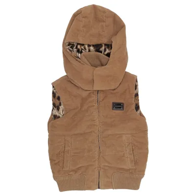 Ytterväst (Brun, Flerfärgad) från Dolce & Gabbana Bomull, Elastan, Polyester