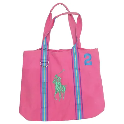 Stofpose (Pink, Flerfarvet) fra Ralph Lauren Fragrances Bomuld