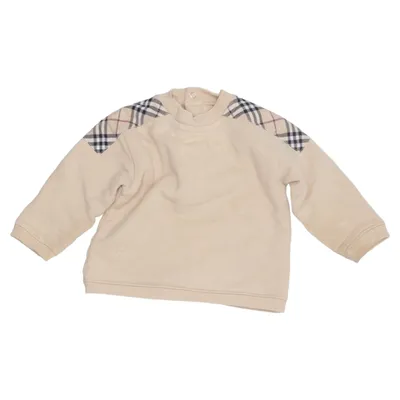 Sweatshirt (Beige) from Burberry Cotton, Elastane