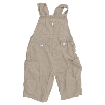 Tuinbroek (Beige) van Name It Newborn Katoen