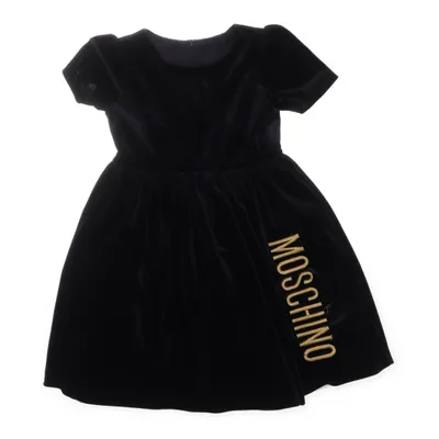 Jurk (Zwart) van Moschino Baby Elastaan, Polyester, Viscose
