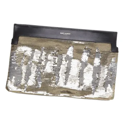 Clutch bag (Gold, Silver, Black) from Saint Laurent