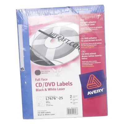 Kontorstillbehör (CD/DVD Labels ) från Avery