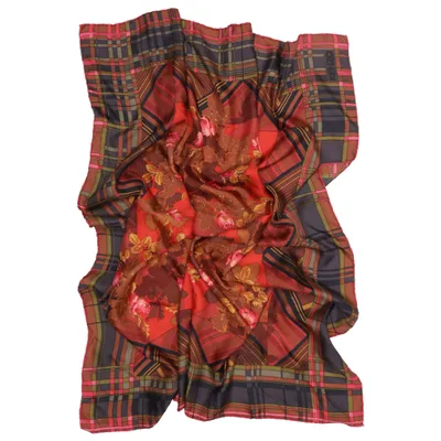 Cache-col (Rouge, Marron, Multicolore) de Kenzo Soie