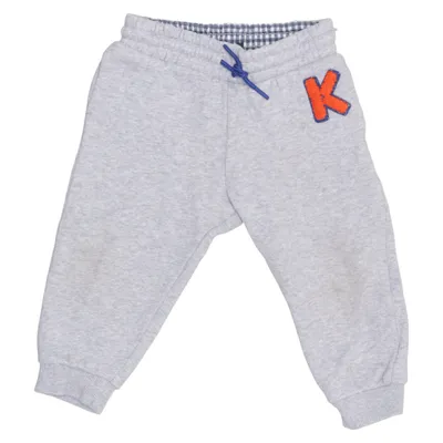 Sweatpants (Gray) from Kenzo Kids Cotton, Elastane, Polyester