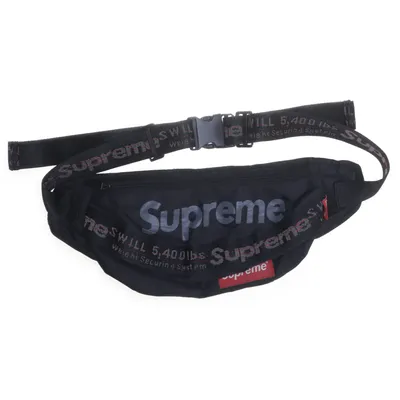 Midjeväska (Svart, Flerfärgad) från Supreme