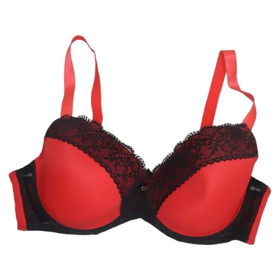 Bra (Red, Black) from Bodyflirt Elastane, Polyamide