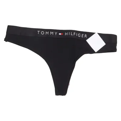 Stringtrusser (Sort) fra Tommy Hilfiger Bomuld, Elastan