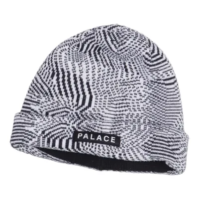 Beanie (Black, White) from Palace
