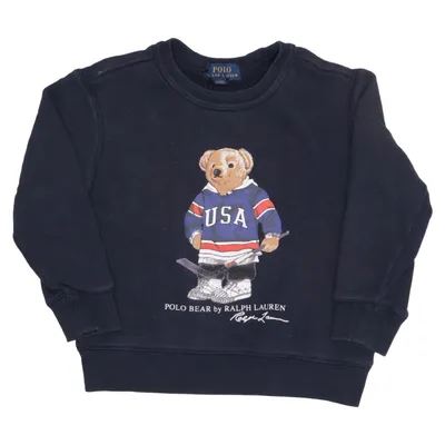 Collegetröja (Blå) från Polo Ralph Lauren Bomull, Polyester