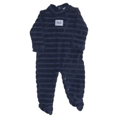 Rompertjes (Blauw) van Dolce & Gabbana Junior Katoen, Polyamide