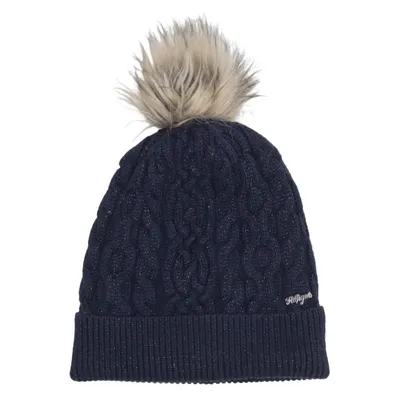 Bobble hat (Blue) from Tommy Hilfiger Acrylic, Cotton, Nylon, Polyester, Wool