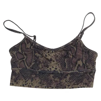 Sport-BH (Braun, Schwarz, Mehrfarbig) von Aim'n Elasthan, Polyester