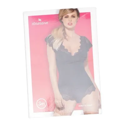 Lingerie (Noir) de Obsessive Élasthane, Polyamide