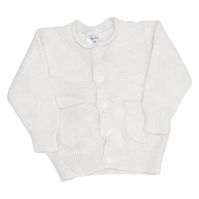 Cardigan (Wit) van ICA I Love Eco Organisch katoen