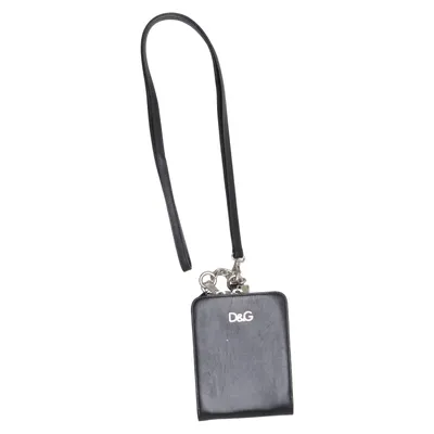 Mobile bag (Black) from Dolce & Gabbana Leather