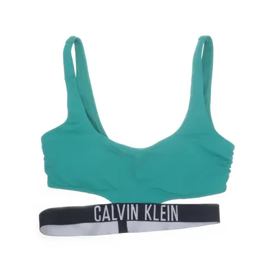 Haut de bikini (Vert, Noir, Blanc) de Calvin Klein Swimwear Élasthane, Polyamide