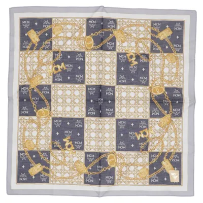 Cache-col (Bleu, Or, Blanc) de MCM