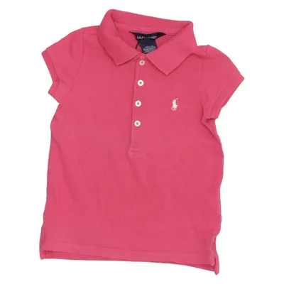 Polo (Rose) de Ralph Lauren Coton, Élasthane
