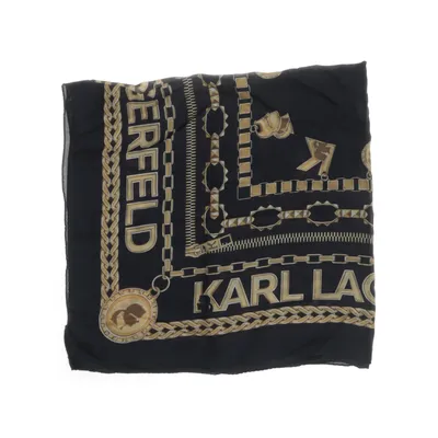 Neckerchief (Black, Gold) from Karl Lagerfeld Silk