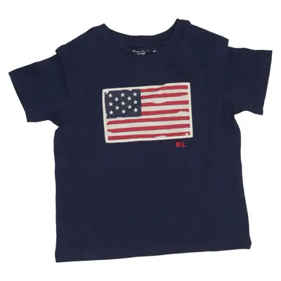 T-shirt (Blauw, Meerkleurig) van Ralph Lauren Katoen