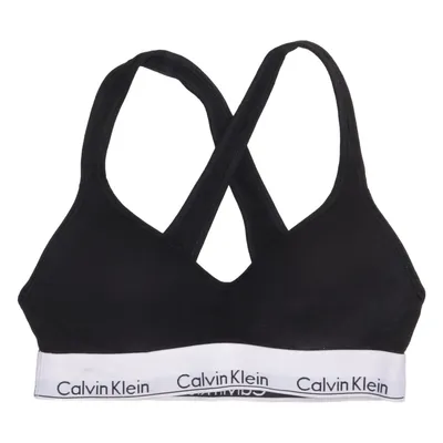 Brassière (Noir) de Calvin Klein Élasthane, Polyester