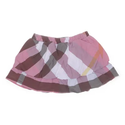 Jupe (Rose, Marron, Blanc) de Burberry Coton, Élasthane