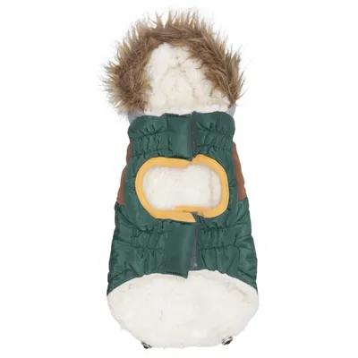 Manteau pour chien (Vert, Jaune, Blanc) Polyester, Polyuréthane