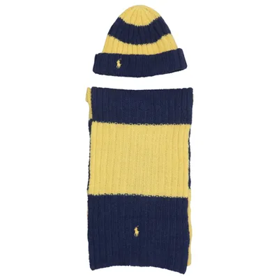 Accessory set (Gul, Blå) fra Ralph Lauren Uld