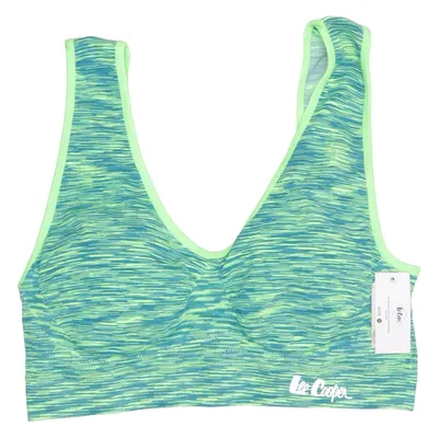 Sports bra (Green, Blue, Multicolored) from Lee Cooper Elastane, Polyester