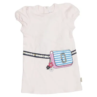 Kleid (Pink, Mehrfarbig) von Little Marc Jacobs Baumwolle