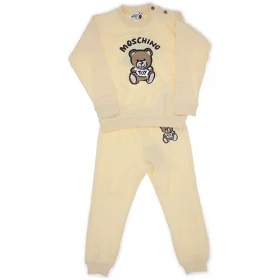Loungewear (Yellow) from Moschino Baby Cotton, Elastane