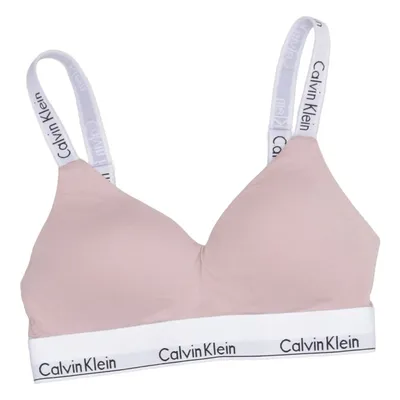 Bralette (Pink) from Calvin Klein Cotton, Elastane, Modal