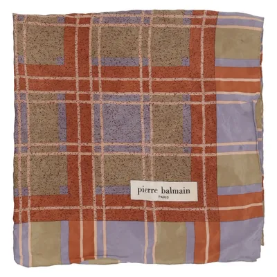 Handkerchief (Brown, Blue, Green) from Pierre Balmain