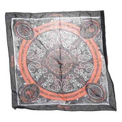 Bandana (Black, White, Orange) from Wrangler