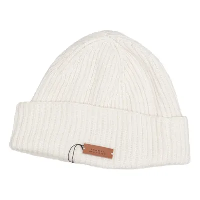 Bonnet (Blanc) de Isabel Marant Laine de mouton