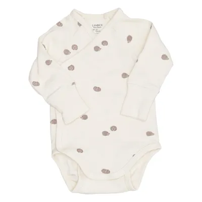 Body (Beige) från Lindex Newborn Bomull, Elastan