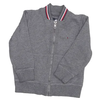 Veste polaire (Gris) de Tommy Hilfiger Coton, Élasthane, Polyester