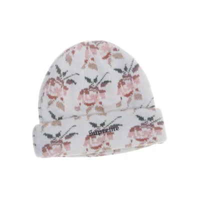 Beaniemössa (Rose Jacquard ) från Supreme Akryl, Bomull, Nylon, Ull
