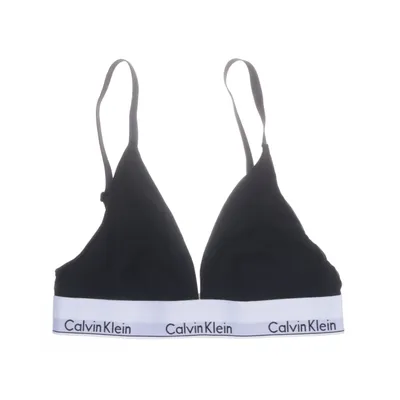 Bralette (Zwart) van Calvin Klein Katoen, Elastaan, Modal