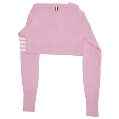 Håndtaske (4 Bar Sweater Bag) fra Thom Browne