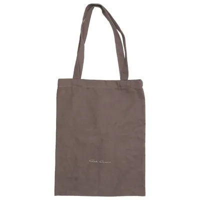 Canvas bag (Gray) from Rick Owens Cotton, Polyester