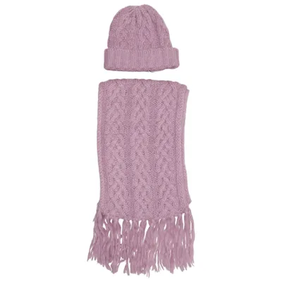 Accessoarset (Cable Knitted Soft Scarf) från NA-KD Akryl