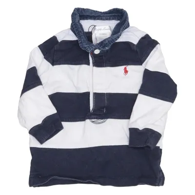 Rugby shirt (Blue, White) from Ralph Lauren Cotton