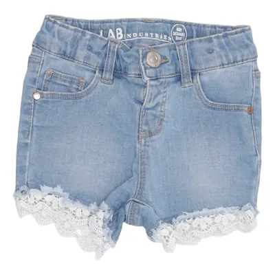 Short en jean (Bleu) de Lab Industries Coton, Élasthane