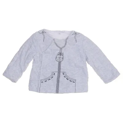 Omlottkofta (Grå) från Little Marc Jacobs Bomull, Polyester
