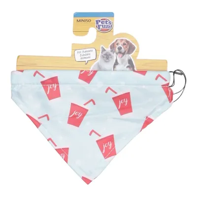 Bandana (Blå, Rød, Hvid) fra Miniso