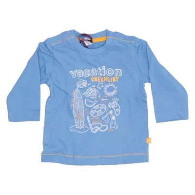 Långärmad t-shirt (Blå) från Babyface Bomull