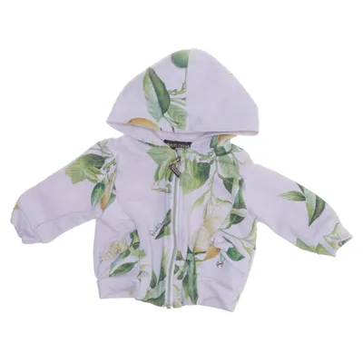Capuchon sweater (Wit, Meerkleurig) van Roberto Cavalli Katoen, Elastaan